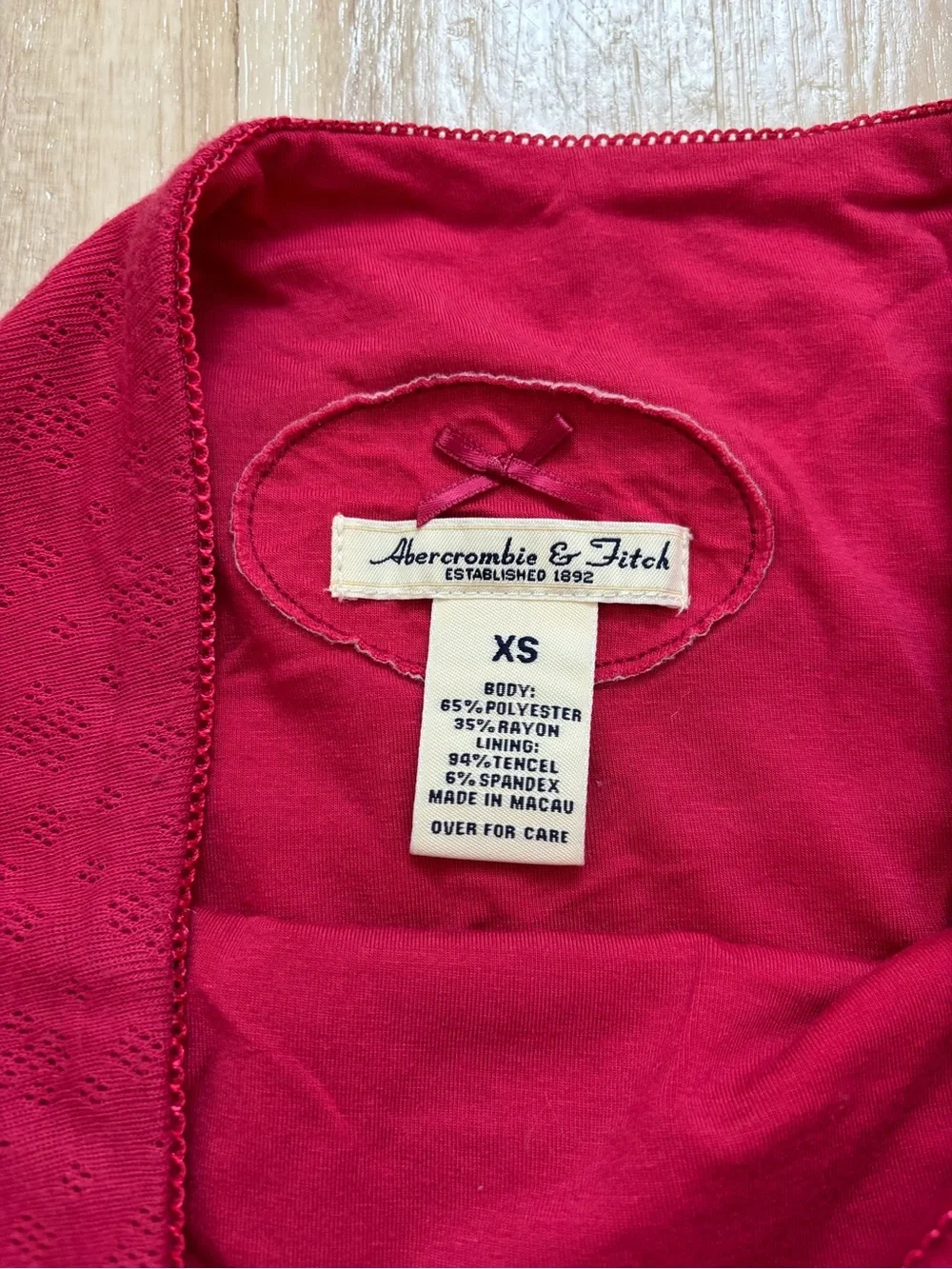 Abercrombie & Fitch Vintage Y2K Asymmetrical Wrap Mini Skirt